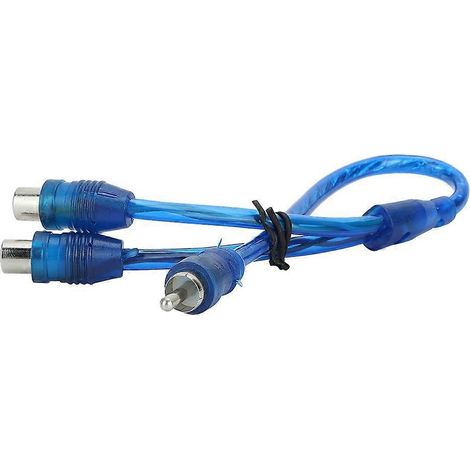 Stecker auf 2 Buchsen Splitterkabel Audio-Line-Stecker-Kabeladapter Splitter 0,3 m