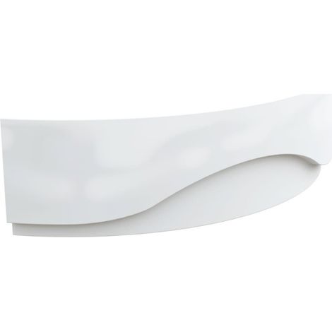 Siko 198x56 cm Pannello da bagno Cornelia in acrilico, bianco (COP0NEW)