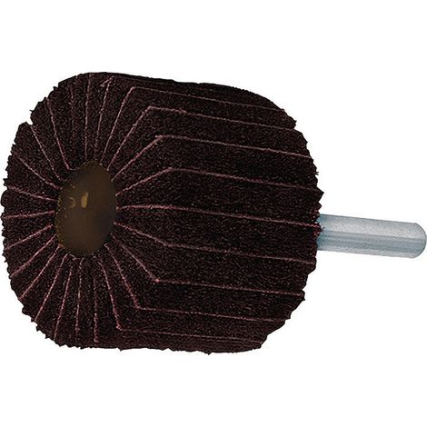 Amoladora de abanico Ø80xH50mm K.150 combi vellón / eje de corindón-D.6mm PROMAT