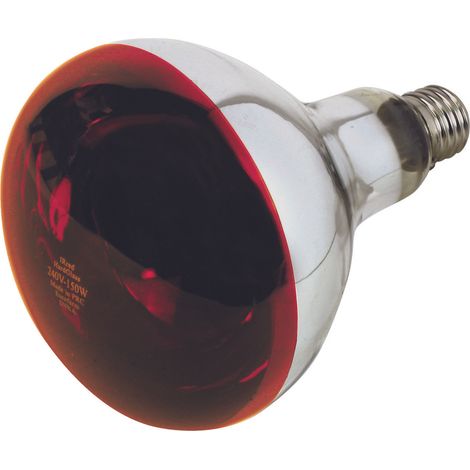Lampada a infrarossi e27 philips ir rh 240v 150 w -
