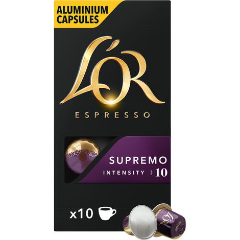 LOR Capsules - Espresso Supremo - Coffee Capsules - 10 pcs