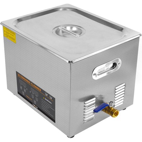 Nettoyeur Ultrasonique Nettoyage à Ultrasons 30L - Bijoux Lunettes Disques Outils - 240V Température 0 à 80°C Chauffage & Minuterie Intégré [Panier en Filet INCLUS]