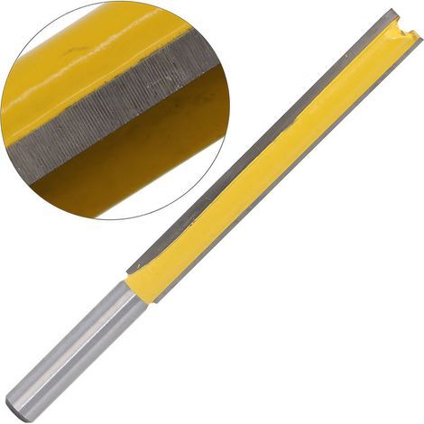 Fraise à bois extra longue et droite, fraise à fente, 77 mm,Fraise pour défonceuse, affleureuse et toupie (1/5)