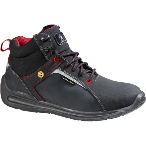 Zapatos altos de seguridad Lemaitre Super X High S3 ESD SRC - 46 (EU) - Noir (1/2)