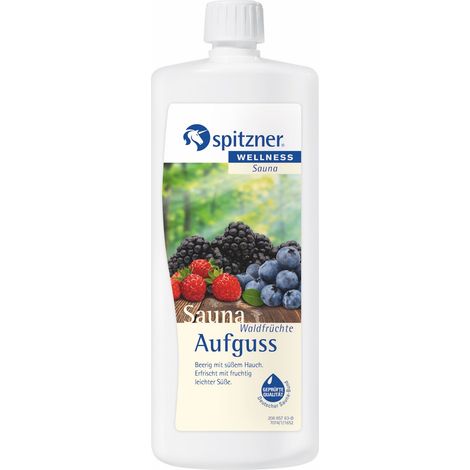 Spitzner Saunaaufguss Waldfrüchte 1 Liter (1000 ml) Wellness Konzentrat 8850105