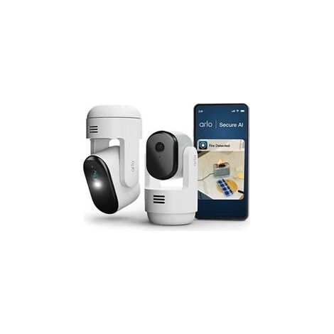 Kit de caméras de surveillance ARLO Arlo 360 SecurityKit EU intérieur vision nocturne couleur microphone haut-parleur 91 m blanc (1/2)