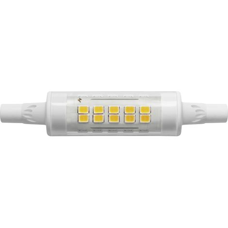LightMe LM85377 LED EEK E (A - G) R7s Stabform 7 W Warmweiß (Ø x L) 18 mm x 78 mm 1 St.