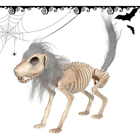 Hundeknochenmodell dekorativ gespenstisches Skelettornament