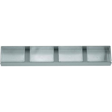 1500 ED-70 Modulo distanziatore con contenitori per minuteria 475x77x40 mm