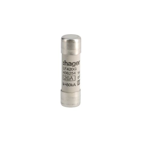 Cartouche fusible industrielle 14x51 gG 20A (LF420G) (1/2)