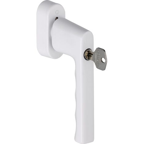 HOPPE® Fenstergriff abschließbar Hamburg 0700S/UD9020, mit Schrauben, Aluminium, 11712326 (1/3)