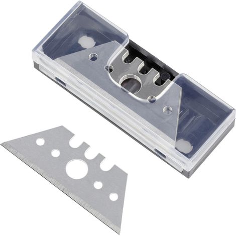 Wolfcraft Trapezklingen - 5 Stück Tapezierwerkzeug (1/2)