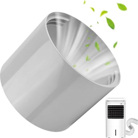 Abluftschlauchadapter, Klimaanlagenschlauchverbinder, Abluftschlauchanschluss, Ablaufschlauchadapter (150 mm) für tragbare Klimaanlagen-Abluftschlauch (1/4)