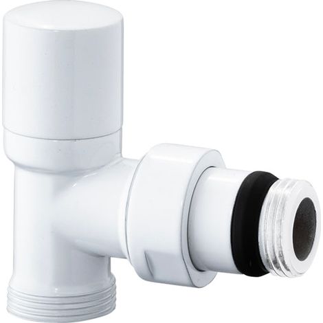 Detentore Micrometrico A Squadra Attacco Rame, Multistrato E Pe-X "Aida" Bianco 3/8" - 24X1,5