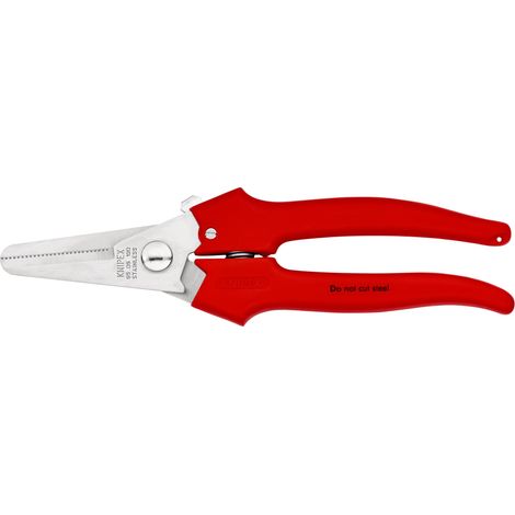 KNIPEX 95 05 190 Cisaille universelle gainage PVC par extrusion 190 mm