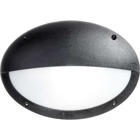 Applique esterno top light monza ne e27 led ip66 resina