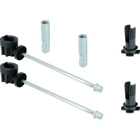 Roca – Kit de fixation cachée AV0034800R pour inodoro et bidé suspendu – Compatible avec A34647L000 et A34624L000 – Longueur 208mm