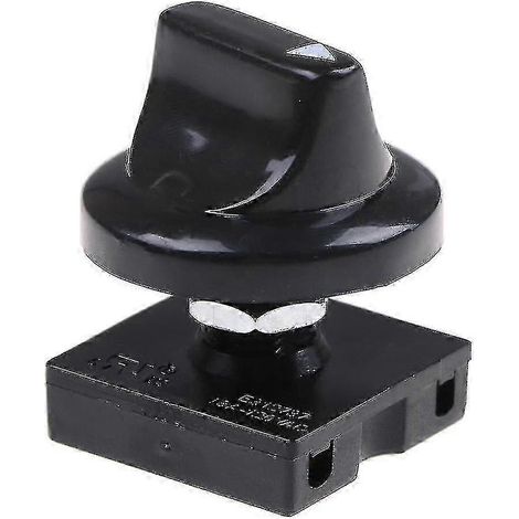 4-stufiger Drehschalter mit 3 Geschwindigkeitsstufen und Taster, kompatibel mit Shytmv-Lüfter – 13 A, 120 V – 250 V (1/5)