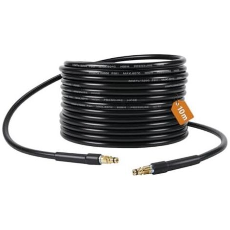 10M Flexible Tuyau Compatible Kärcher K2 K3 K4 K5 K6 K7 avec raccord rapide tuyau Nettoyeur haute pression raccord tuyau d'extension Nettoyeur haute pression