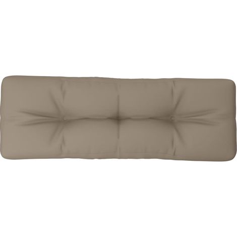 Maison Exclusive - Cuscino per Pallet Tortora 120x40x12 cm in Tessuto