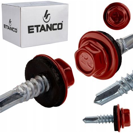Tornillos autotaladrantes GT3 Z14 4,8x19mm RAL 3011 (1/5)