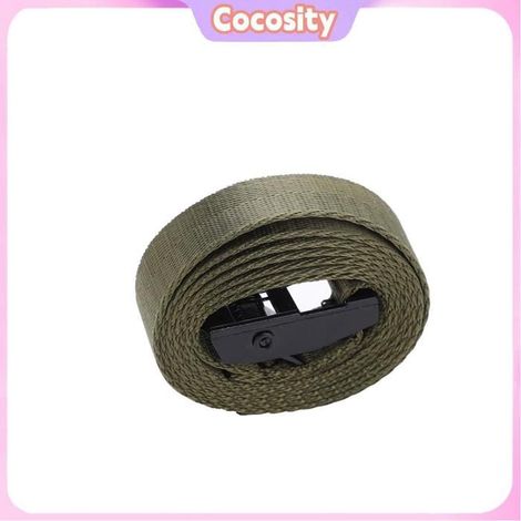 Cocosity Sangles d'arrimage (3 Mètres) 2Pcs Sangles D'attache Vert 25mm Poids Lourds Attacher Des Bande sport outillage 3 mètres (1/5)