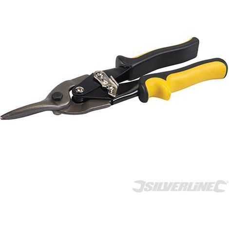 Cesoie forbici per lastre lamiere Silverline Offerta 250 mm vari tagli-Taglio diritto