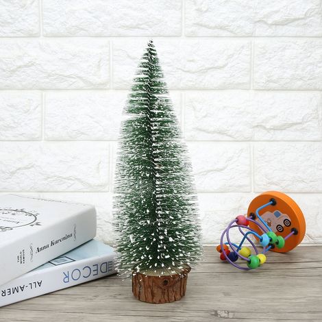Mini sapin de Noël lumineux LED de bureau, décoration pour la maison, cadeau de Noël, ornement de 30 cm / 11,8 pouces, lumière colorée (1/5)