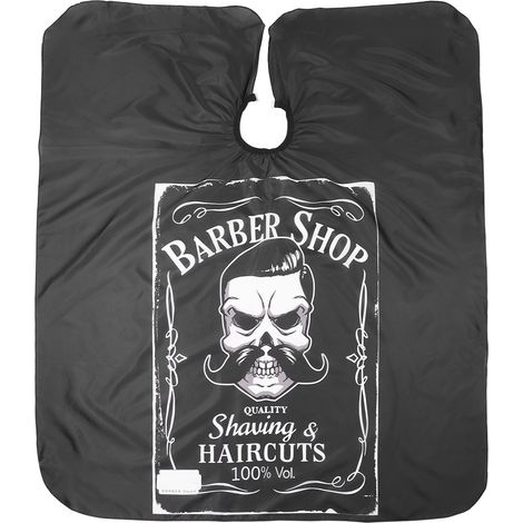Tablier de coiffure imperméable et respirant, cape de salon pour coupe de cheveux, peignoir de barbier, 160 x 140 cm (1/5)