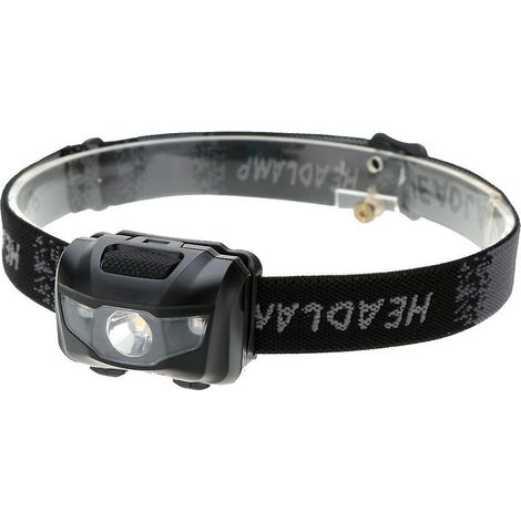 Leichte, wasserdichte 3-W-LED-Stirnlampe zum Angeln und Campen