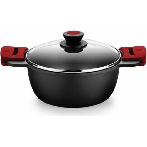 Casseruola con coperchio in vetro BRA A410332 (1 Unità)