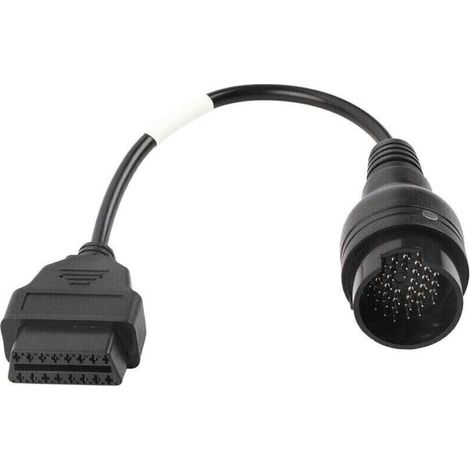 obd2 iveco,Obd2 Iveco,Adaptateur Obd Iveco,38 Pin To 16 Pin Cable,Obd2 Adapter Cable,38 Pin To 16 Pin Obd2 Adapter Connector Diagnoic Cable For Iveco Truck