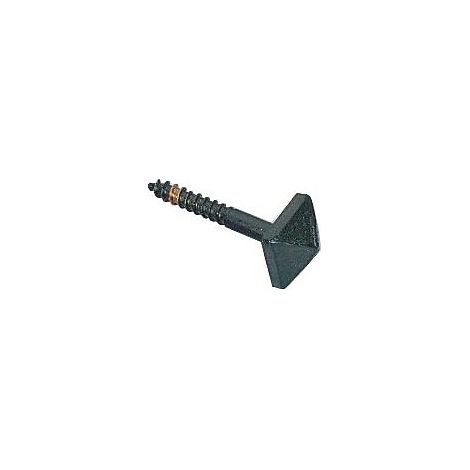Torbel – Vis à bois à tête diamant 15 x 15 x 9 mm – Lot de 20 – Pour volet battant – Vissage rapide et précis (1/2)