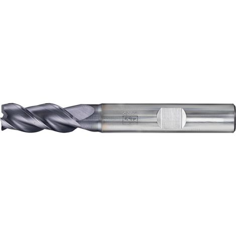 PFERD VHM Eckfräser lang 3 Schneiden Ø 8 mm 45° Fase TiAlN Schaft HB Universal Line Schruppen Schlichten Nuten (1/4)