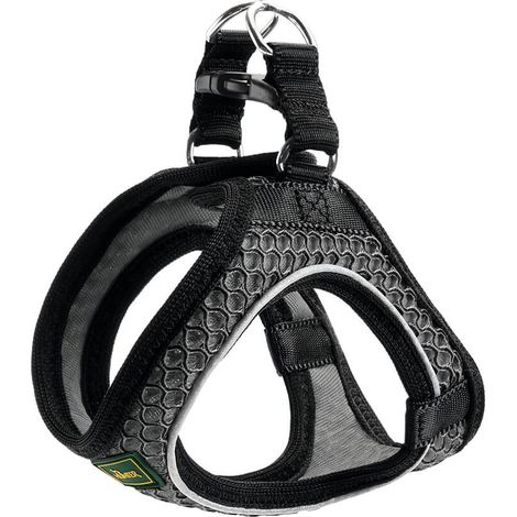Imbracatura per Cani Hunter Hilo-Comfort Antracite Taglia XXS (26-30 cm) (1/2)