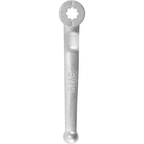 Poignée de remplacement pour vanne à bille hydraulique SW9 9x9 mm (1/5)
