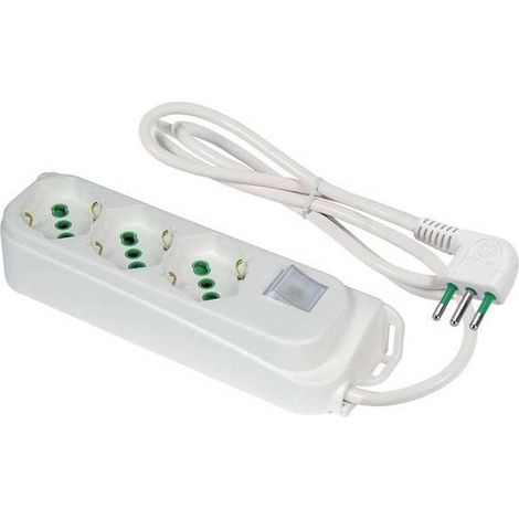 FME 47.4604 MULTIPRESA 3P BIP/SC+INT SICUR 10A