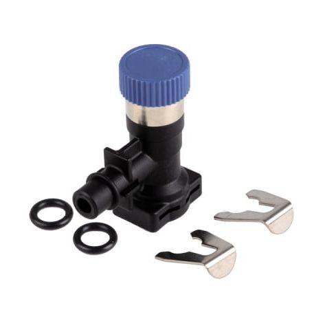Robinet de remplissage pour chaudières SAUNIER DUVAL – Compatible avec modèles F25 A 1, 24/30E, 35 A R1 – Installation rapide et facile