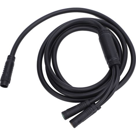 Câble de connexion pour vélo électrique, 1,5 m, résistant à l'eau, avec rallonge pour contrôleur, écran, accélérateur et phare (KT 1T4). (1/5)