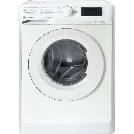 LAVATRICE INDESIT 9 KG MTWE 91284 W IT 1200 GIRI INVERTER CLASSE C