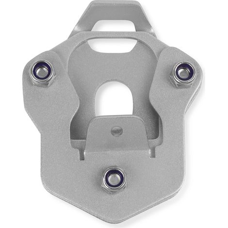 (Argent) Compatible avec Royal Enfield Himalayan 400 411 411cc BS4 2020-2023 2022 - Extension de béquille latérale maxpower (1/4)
