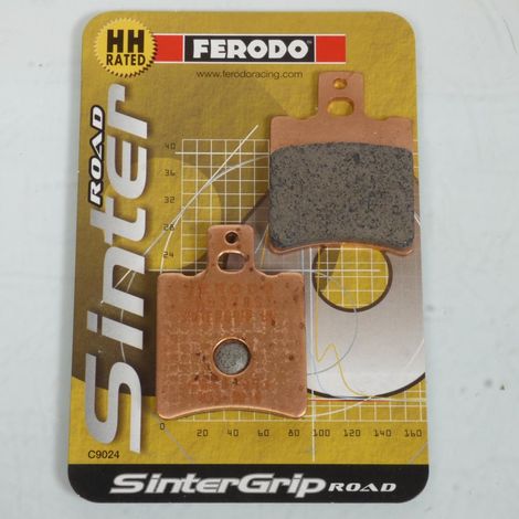 Plaquette de frein Ferodo pour Scooter Yamaha 50 BWS 2006 à 2007 (1/2)