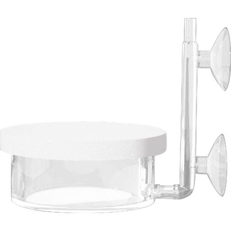 Diffuseur d'air pour aquarium, pompe à bulles, diffuseur d'oxygène, pierre à air à ventouse, pierre à bulles nano blanche M (1/5)
