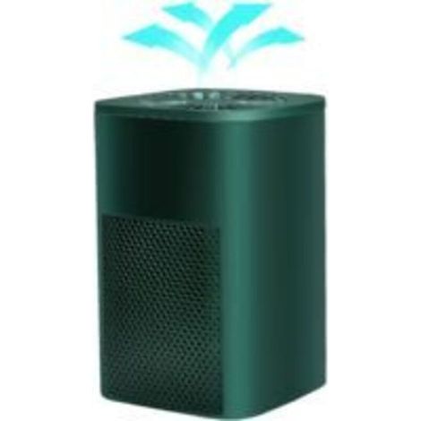 Purificateur d'air ionique pour chambre à coucher, purificateur d'air avec filtre HEPA, élimine efficacement la poussière, la fumée de cigarette, les odeurs d'animaux, le pollen, ultra silencieux (ver (1/4)