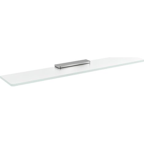 Sapho Pirenei - Étagère, longueur 70 cm, verre dépoli/chrome MY009-05