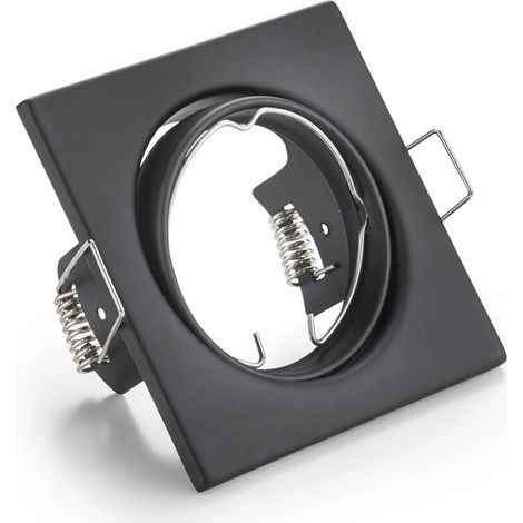 Illuminazione da Incasso da Interno  GU10 in Metallo Nero Opaco (1/3)