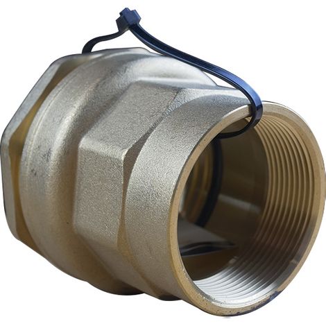 Manchon laiton droit PEHD Ø63 Femelle 2" (50/60) - ACS 16 Bar - Arco