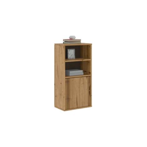 Armoire latérale ODDA 40x24x79 bois massif pin (1/5)