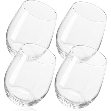 Verres à boire, lot de 4, 510 ml Crème glacée, coffret cadeau Cocktails, boissons, jus (1/5)