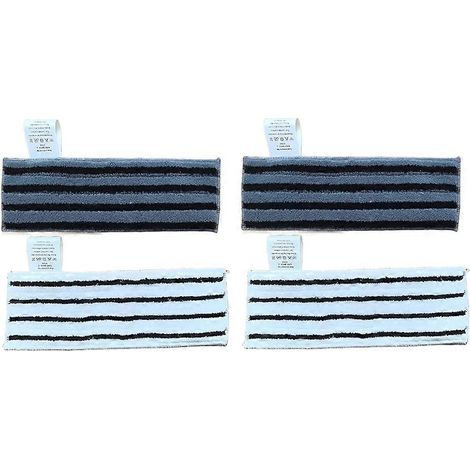Chiffons de nettoyage en microfibre compatibles avec le nettoyeur vapeur Kärcher SC - pour tous types de sols et de surfaces, lavables en machine (1/5)